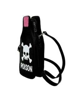 Poison Bottle Handtasche Vinyl -Spooky Fun Günstiges Geschäft poison bottle handtasche vinyl gothic tasche halloween kostuemtasche poison bag 37563 2