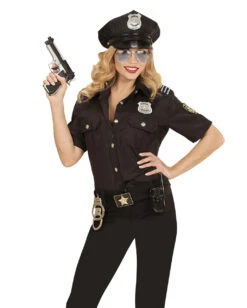 Polizisten Kostümzubehör Set 4-tlg. 7 Polizisten Kostümzubehör Set 4-tlg. -Spooky Fun Günstiges Geschäft polizistem kostuemzubehoer set polizei uniform zubehoer police set 29372 4