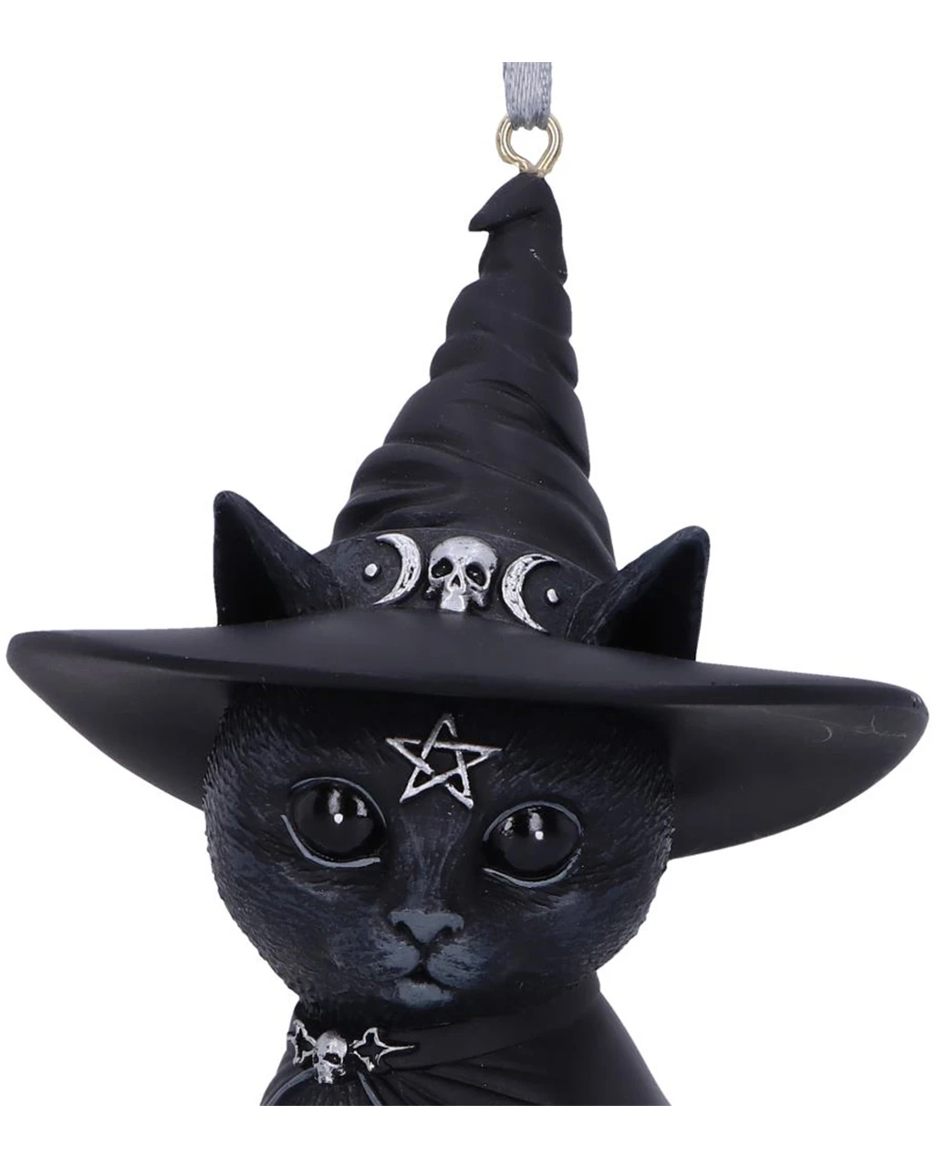 Purrah Hexenkatze Weihnachtskugel 11cm 5 Purrah Hexenkatze Weihnachtskugel 11cm – Bild 5