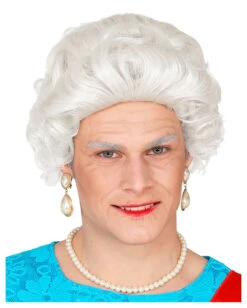 Queen Perücke -Spooky Fun Günstiges Geschäft queen und grossmutter unixes peruecke faschings peruecken queen wig faschings und halloween kostuemzubehoer 52227 2