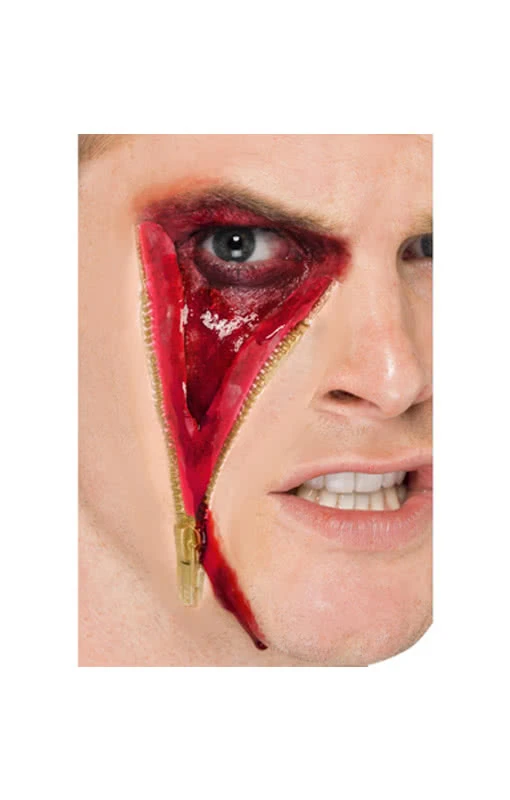 Reißverschluss Latex Wunde