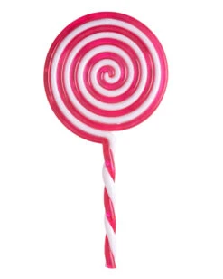 Riesen Lollypop Pink/weiß 5 Riesen Lollypop Pink/weiß -Spooky Fun Günstiges Geschäft riesen lollypop pink als kostuemzubehoer riesen lutscher aus kunststoff 22951 3