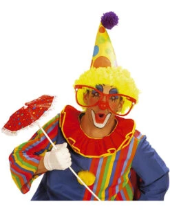Clown Riesenbrille Rot -Spooky Fun Günstiges Geschäft riesenbrille rot rote partybrille scherzbrille fuer fasching karneval kostuem zubehoer 18470 2