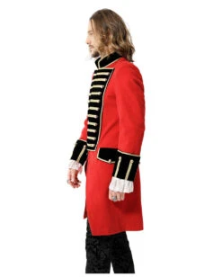 Rote Military Jacke Mit Goldborte -Spooky Fun Günstiges Geschäft rote military jacke mit goldborte red military jacket with gold trim dompteurs jacke 54461 04