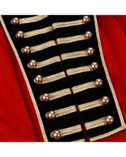 Rote Military Jacke Mit Goldborte -Spooky Fun Günstiges Geschäft rote military jacke mit goldborte red military jacket with gold trim dompteurs jacke 54461 07