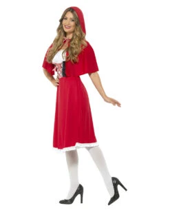 Rotkäppchen Kostüm Mit Kapuze -Spooky Fun Günstiges Geschäft rotkaeppchen kostuem fuer damen maerchen verkleidung frauenkostueme kaufen 27489 3