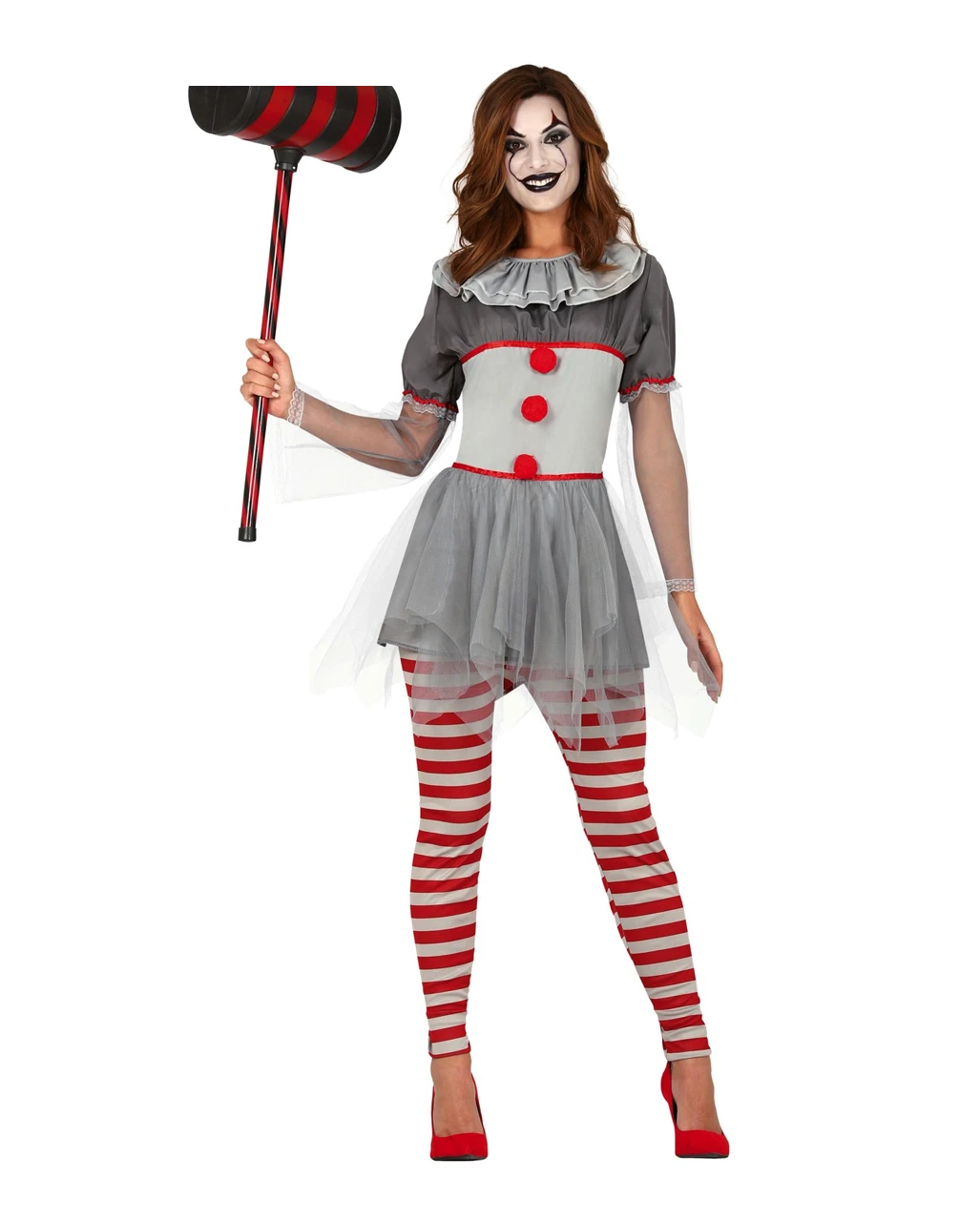 Sassy Clown Damen Kostüm Für Erwachsene 1 Sassy Clown Damen Kostüm Für Erwachsene
