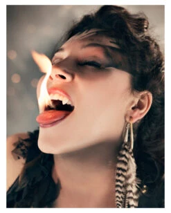 Scarecrow Lady Fangs Vampir Eckzähne -Spooky Fun Günstiges Geschäft scarecrow custom fangs scarecrow vampir eckzaehne vampirzaehne scarecrow ladyfangs 14534 04