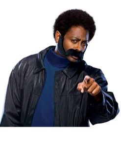 Schnurrbart Und Koteletten Schwarz