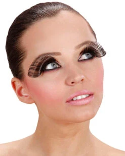 Schwarze Super Lange Kunst Wimpern -Spooky Fun Günstiges Geschäft schwarze super lange kunst wimpern 38038 2