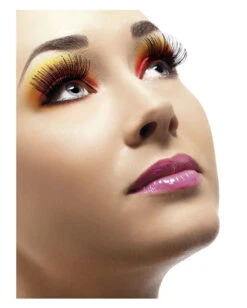 Metallic Wimpern Schwarz