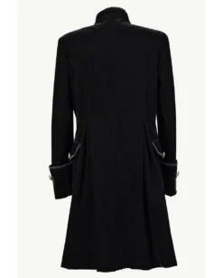 Gothic Aristokrat Herren Mantel Schwarzer Samt -Spooky Fun Günstiges Geschäft schwarzer gothic aristokrat samt mantel gothic mantel black velvet mens coat gothic mode 54366 07