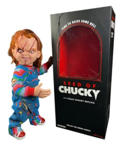 Seed Of Chucky - Chucky 1:1 Replika -Spooky Fun Günstiges Geschäft seed of chucky chucky 1zu1 replika figur chucky seed of chucky trick or treat replica prop 51854 3