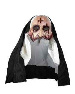 Silent Nun Horror Maske -Spooky Fun Günstiges Geschäft silent nun horror maske halloween und horror masken 50632