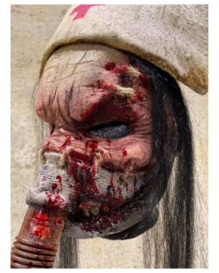 Silent Nurse Horror Maske 9 Silent Nurse Horror Maske -Spooky Fun Günstiges Geschäft silent nurse horrormaske halloween und horror masken fuer haunted maze und geisterhaus nurse mask 50631 5