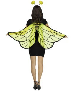 Soft Bienenflügel Mit Fühler -Spooky Fun Günstiges Geschäft soft bienenflzuegel mit fuehler bienen fluegel fachings kostuem zubehoer fluegel 29469 2
