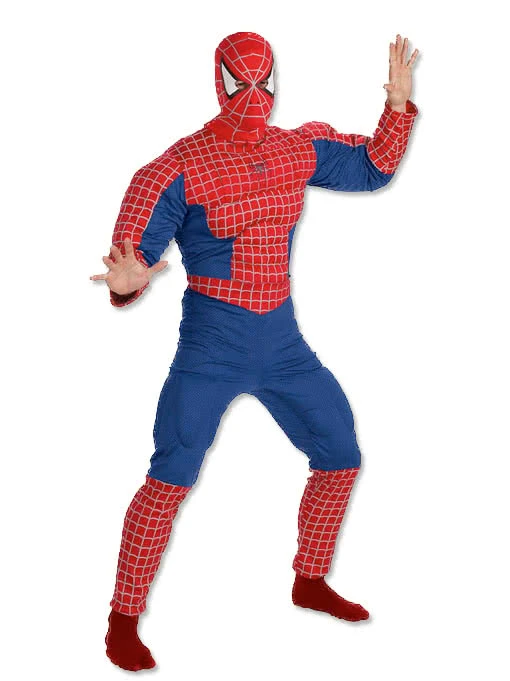 Spiderman Muskel Kostüm 1 Spiderman Muskel Kostüm