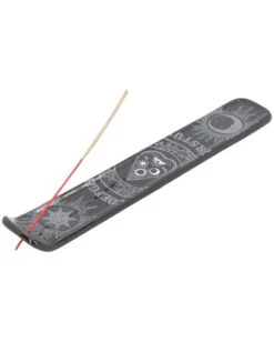Spirit Board Räucherstäbchenhalter -Spooky Fun Günstiges Geschäft spirit board raeucherstaebchenhalter spirit board incense holder ouija hexenbrett raeucherstaebchen halter 54336 5