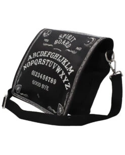 Spirit Board Schultertasche 25cm -Spooky Fun Günstiges Geschäft spirit board schultertasche spirit board embossed shoulder bag ouija board umhaengetasche gothic handtasche 53942 2