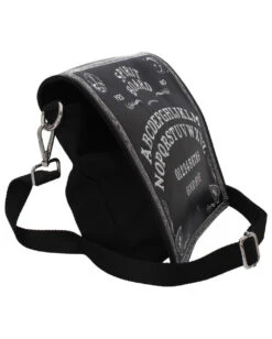 Spirit Board Schultertasche 25cm -Spooky Fun Günstiges Geschäft spirit board schultertasche spirit board embossed shoulder bag ouija board umhaengetasche gothic handtasche 53942 6