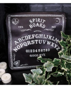 Spirit Board Schultertasche 25cm -Spooky Fun Günstiges Geschäft spirit board schultertasche spirit board embossed shoulder bag ouija board umhaengetasche gothic handtasche 53942 7