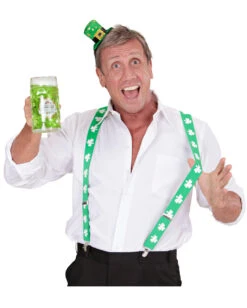 St. Patricks Day Haarreif Mit Mini-Hut -Spooky Fun Günstiges Geschäft st patricks day haarreif mit mini hut gluecksbringer haarschmuck irischer feiertag kopfschmuck 29863 06