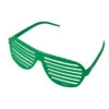 St. Patrick's Day Gitter-Brille