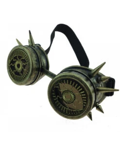 Steampunk Schweißerbrille Mit Spikes -Spooky Fun Günstiges Geschäft staempunk schweisserbrille mit spikes steampunk welder goggles with spikes steampunk kostuemzubehoer 50485 03