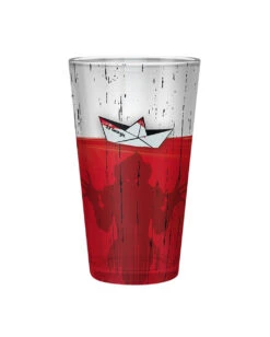 Stephen Kings ES - Time To Float Trinkglas -Spooky Fun Günstiges Geschäft stephen kings es time to float trinkglas pennywise it glass halloween und horror merchandise 50432 2