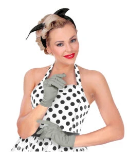 Stoffhandschuh Grau -Spooky Fun Günstiges Geschäft stoffhandschuhe grau graue handschuhe fuer fasching kostuem zubehoer fuer karneval 20151 03