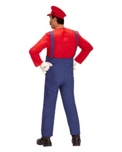 Super Klempner Kostüm -Spooky Fun Günstiges Geschäft super klempner kostuem plumber costume held der kindheit und kostueme fuer fasching 52174 4