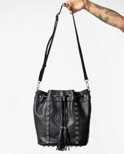 KILLSTAR Sweet Terror Bucket Handtasche -Spooky Fun Günstiges Geschäft sweet terror bucket handtasche killstar killstar gothic handtasche killstar gothic accessoire sweet terror bucket bag killstar 52907 2