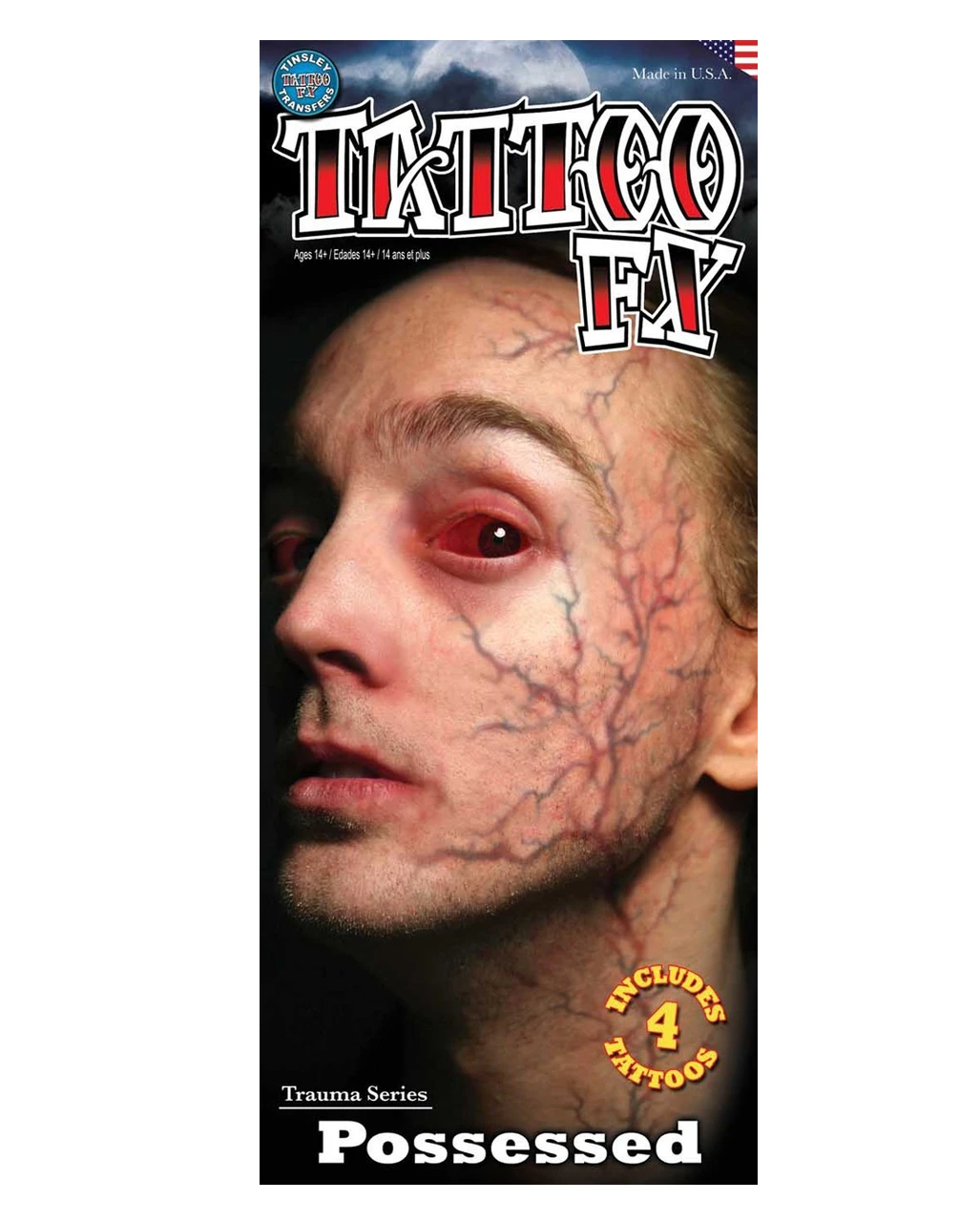 Klebetattoo FX Possessed Veins 2 Klebetattoo FX Possessed Veins – Bild 2