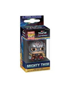 Mighty Thor Love And Thunder Funko POP! Keychain -Spooky Fun Günstiges Geschäft thor love and thunder funko pop keychain thor schluesselanhaenger thor fanartikel thor merchandise chris hemsworth fanartikel marvel merchandise 53536 3