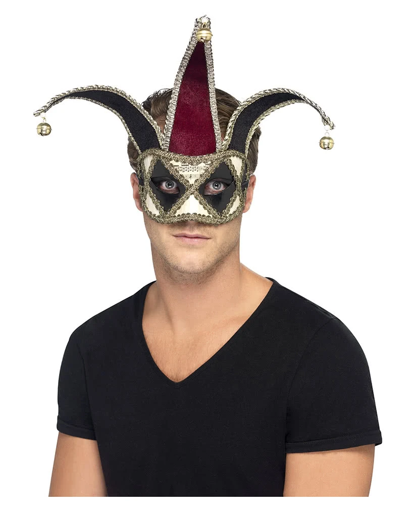 Venezianische Harlekin Augenmaske 1 Venezianische Harlekin Augenmaske