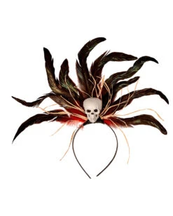 Voodoo Haarreif Mit Totenkopf -Spooky Fun Günstiges Geschäft voodoo haareif mit totenkopf voodoo haarreif mit totenschaedel voodoo hairpiece with skull 52696 03