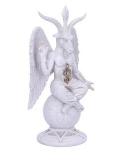 Weiße Lord Baphomet Figur 25cm 10 Weiße Lord Baphomet Figur 25cm -Spooky Fun Günstiges Geschäft weisse lord baphomet figur white lor baphomet figurine gothic deko gothic wohnaccessoire 50948 04
