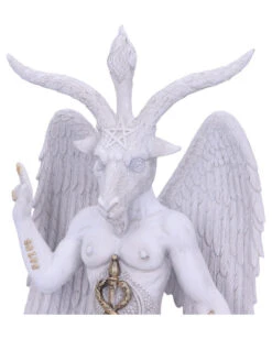 Weiße Lord Baphomet Figur 25cm 11 Weiße Lord Baphomet Figur 25cm -Spooky Fun Günstiges Geschäft weisse lord baphomet figur white lor baphomet figurine gothic deko gothic wohnaccessoire 50948 05
