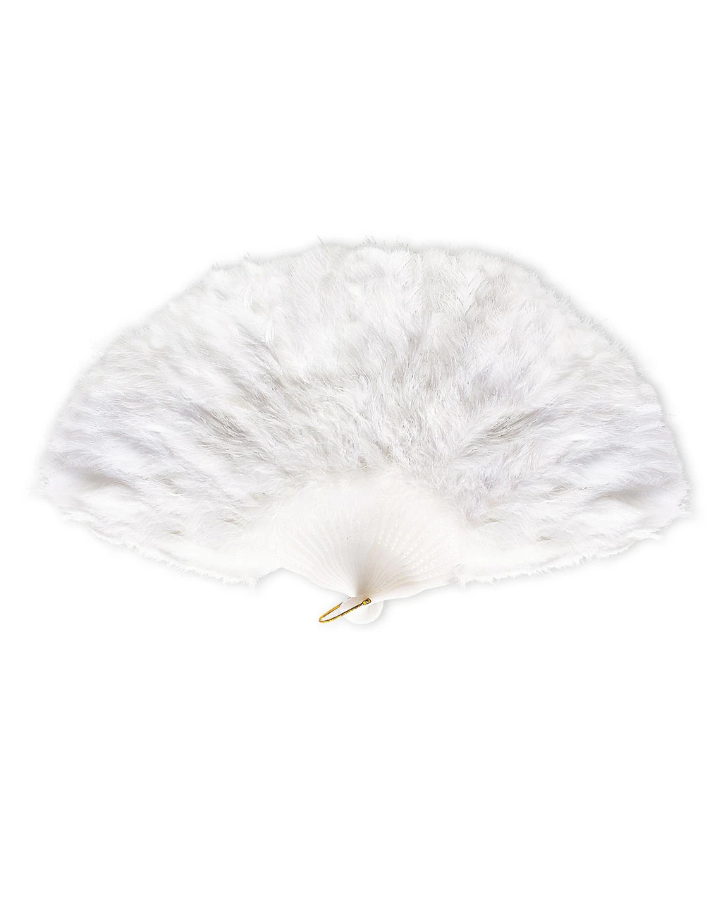 Federfächer Weiß 1 Federfächer Weiß