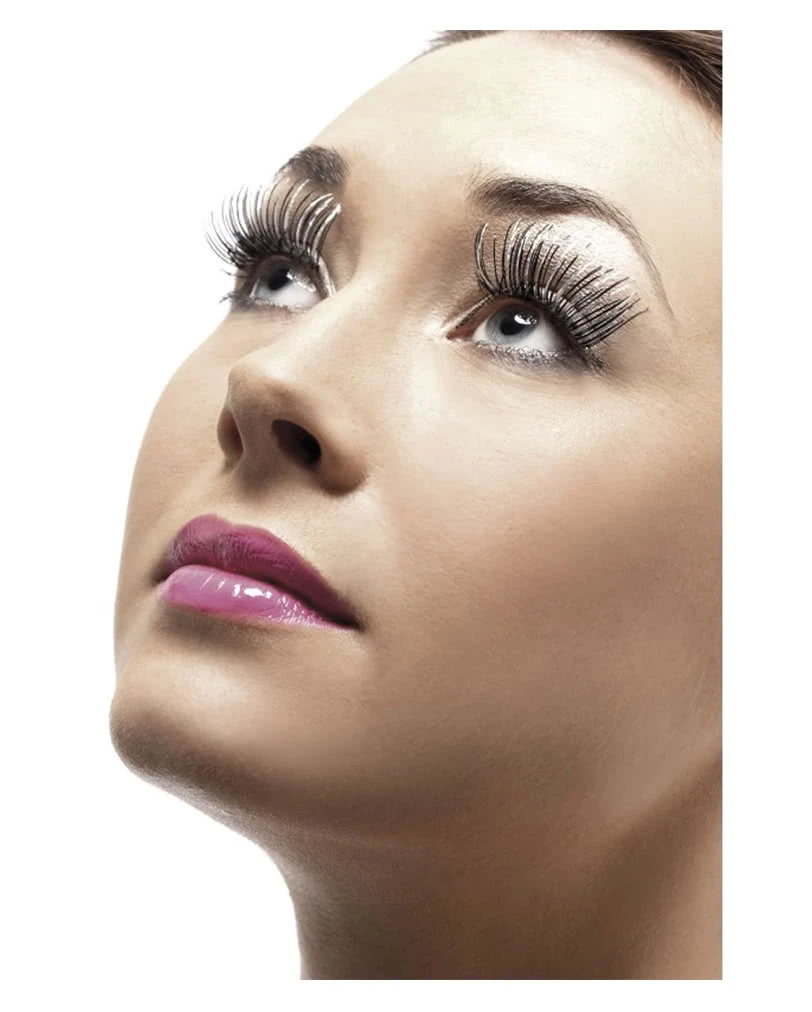 Wimpern Schwarz Silber Holographic 1 Wimpern Schwarz Silber Holographic