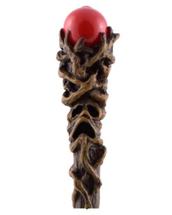 Zauberstab Arborea Mit Roter Kugel 4 Zauberstab Arborea Mit Roter Kugel -Spooky Fun Günstiges Geschäft zauberstab arborea mit roter kugel magic wand with red orb geschenkartikel 38919 02