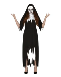 Zerfetztes Ordensschwester Kostüm Für Damen