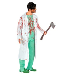 Zombie Chirurg Kostüm -Spooky Fun Günstiges Geschäft zombie chirurg kostuem zombie arzt kostuem zombie surgeon costume 39144 03