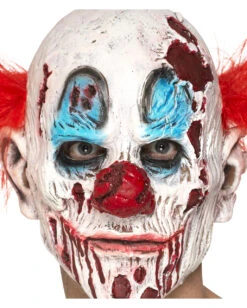 Zombie Clown Schaumlatex Maske -Spooky Fun Günstiges Geschäft zombie clown schaumlatex maske horrorclown kostuemzubehoer killerclown verkleidungszubehoer 29162 2